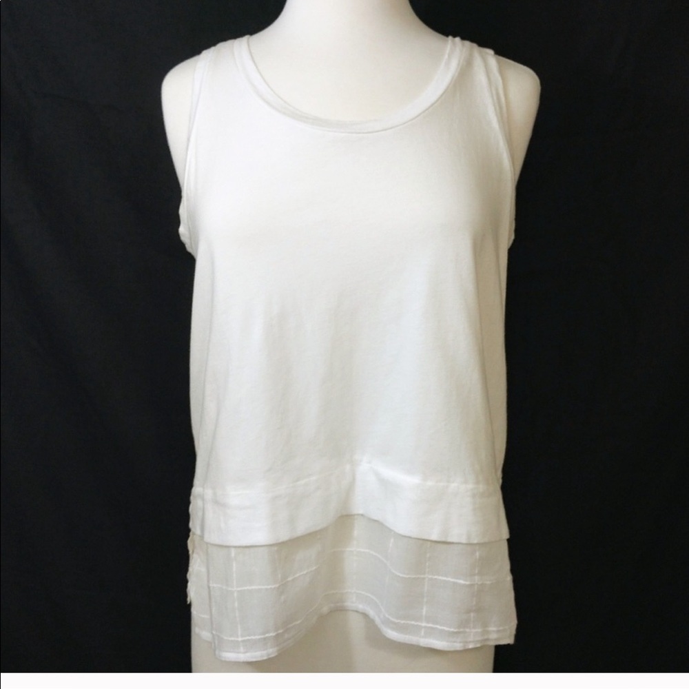 Madewell White Tank Top